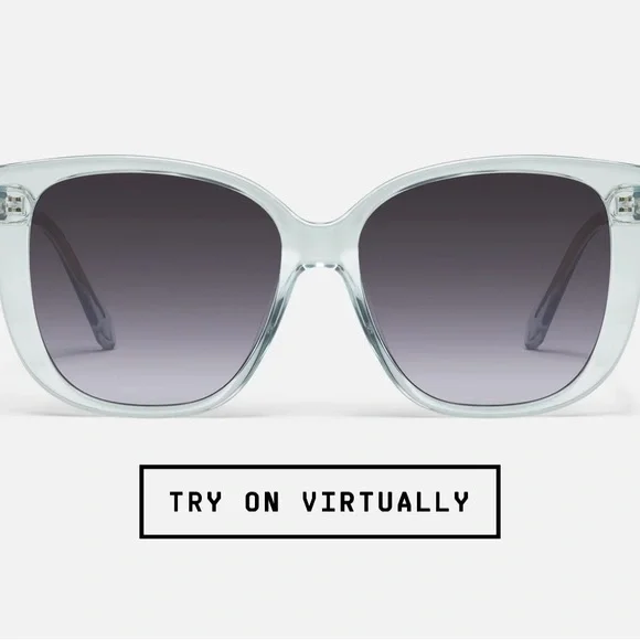 Quay Australia Ever After Smoke Frame Sunglasses - Picture 1 of 3